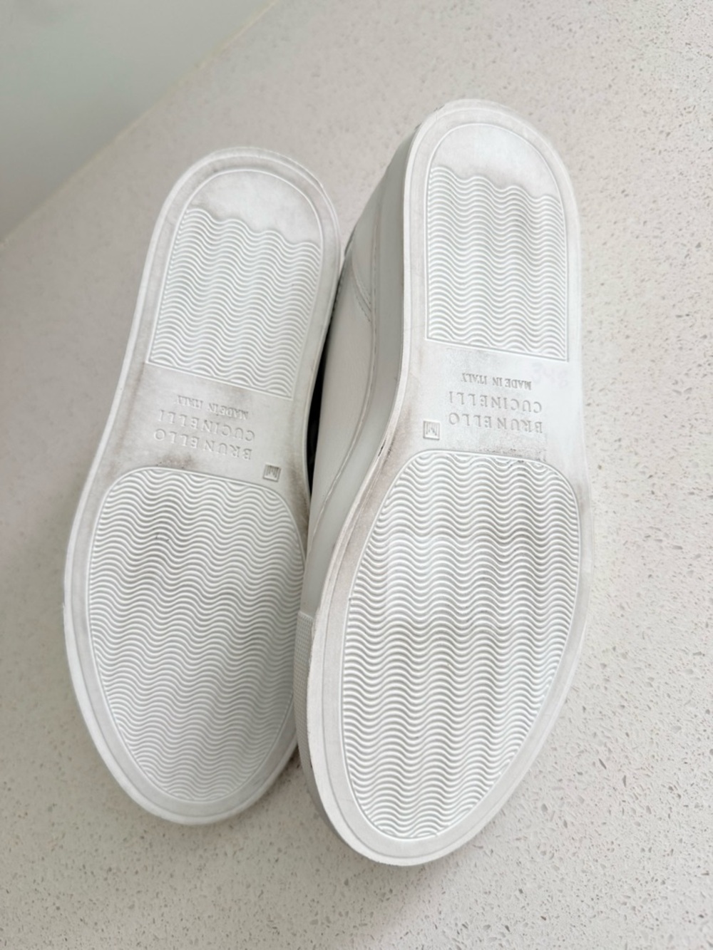 Brunello Cucinelli Leather Low-Top Sneakers EU 37 US 7 - Picture 9 of 9